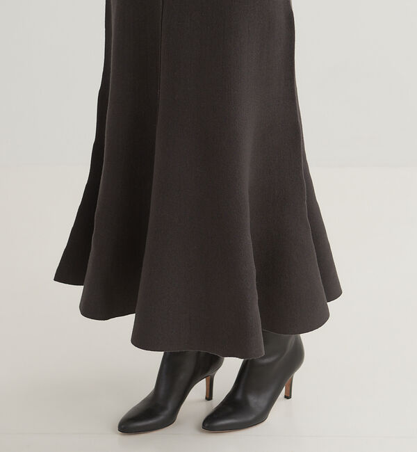 Rouge vif「【セットアップ対応】フレアニットスカート」|スカート|