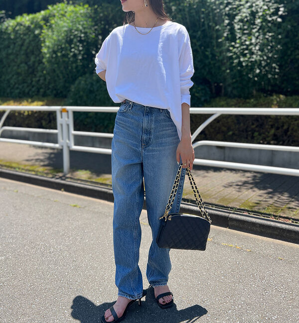 Rouge vif「ドロップショルダー ショートカットソー」|Tシャツ・カットソー|