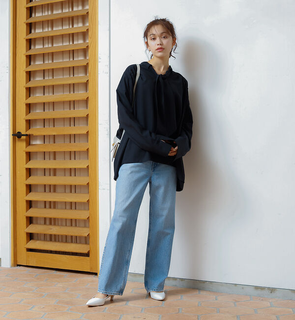 Rouge vif「前後 ２WAYギャザーボウタイブラウス」|シャツ・ブラウス|