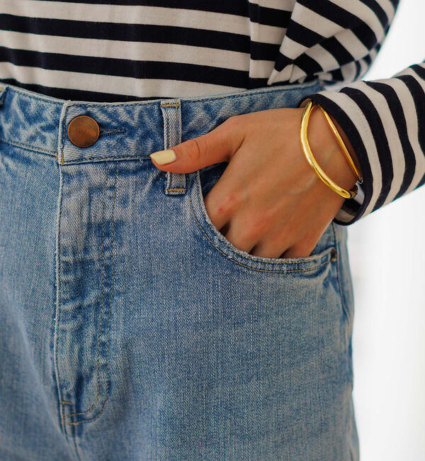 Rouge vif「【RED CARD/レッドカード】One-Day ルーズストレート デニム」|デニム|