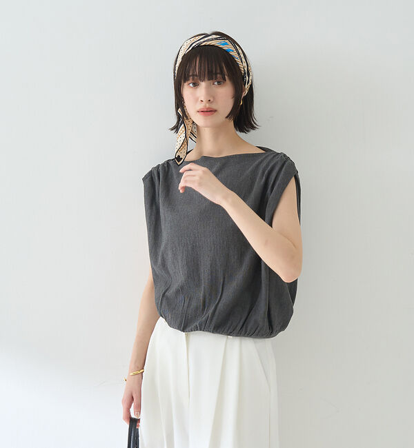 Rouge vif「ドレープニットプルオーバー」|ニット・セーター|