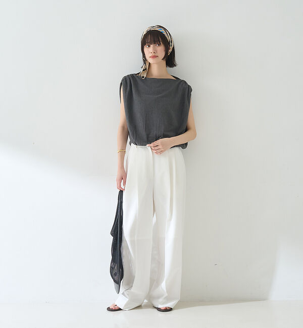 Rouge vif「ドレープニットプルオーバー」|ニット・セーター|