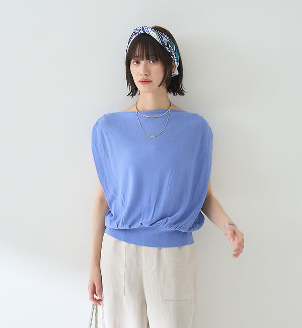 Rouge vif「ドレープニットプルオーバー」|ニット・セーター|