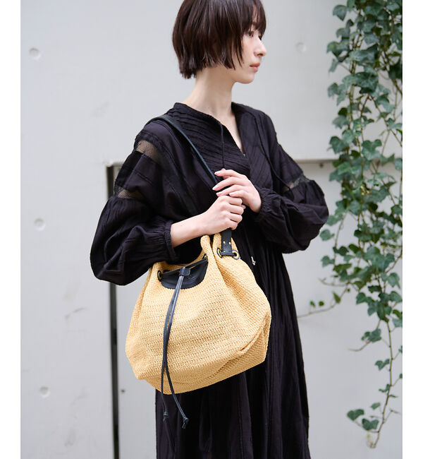 Rouge vif「【Ampersand / アンパサンド】basket like bag/AP24」|ショルダー・メッセンジャー|
