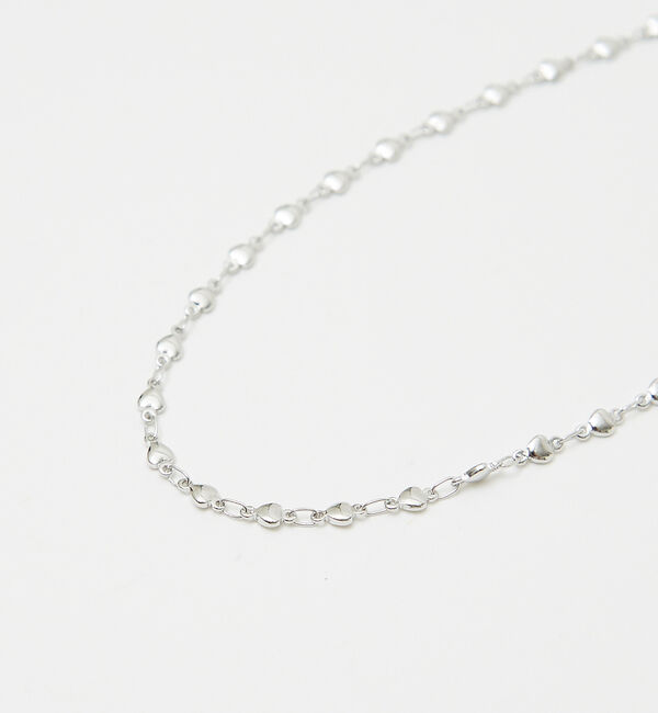 qualite「ハートチェーンネックレス」|ネックレス|