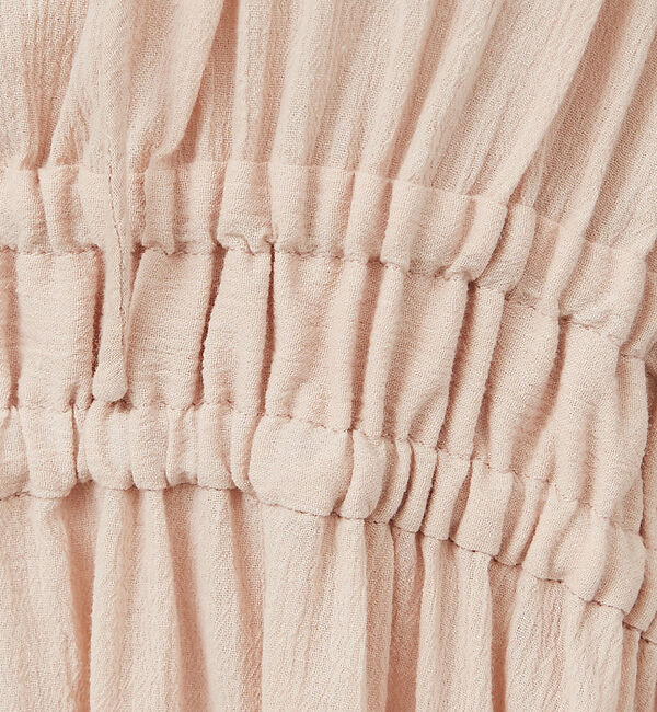 qualite「ウェストギャザーワンピース」|ワンピース|