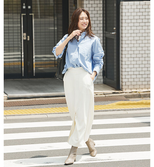 AU BANNISTER「【最高ブーツ/ 5cmヒール】ストレッチショートブーツ」|ショートブーツ|