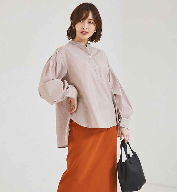 abahouse mavie「2WAYボウタイスキッパーシャツ」|シャツ・ブラウス|