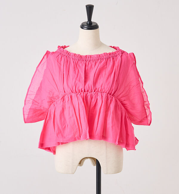 The Store by C' 「【ANAAK】ラッフルブラウス」|その他|ピンク