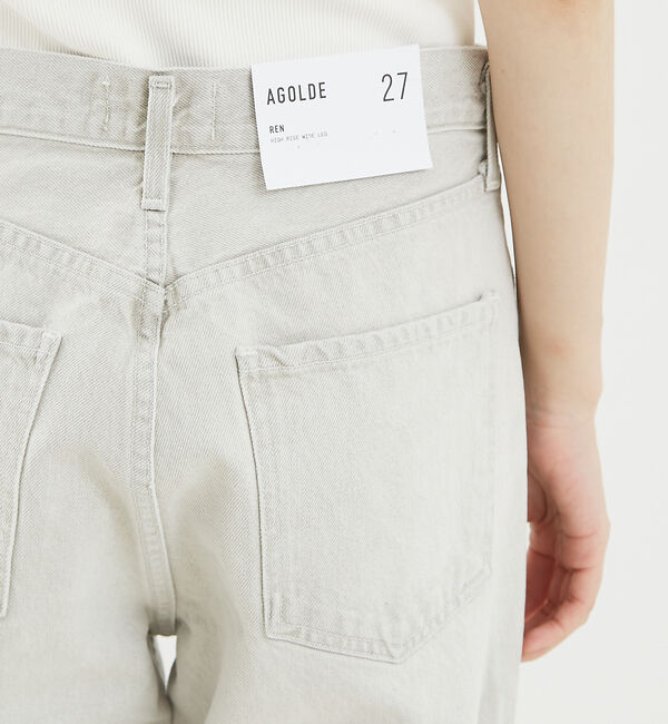 The Store by C' 「【AGOLDE】REN JEAN／ワイドレッグデニム」|デニム|