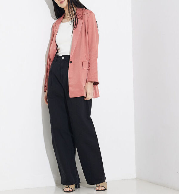 NOMINE「スリットスリーブルーズジャケット」|テーラードジャケット|