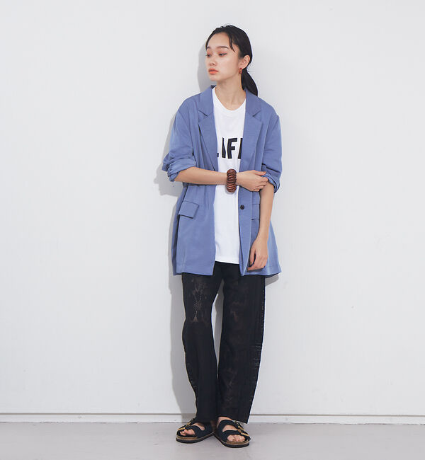 NOMINE「スリットスリーブルーズジャケット」|テーラードジャケット|