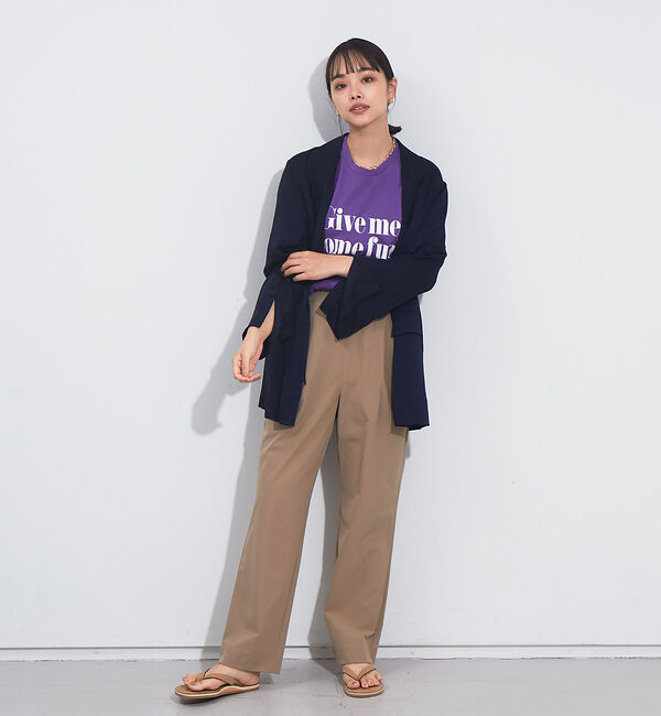 NOMINE「スリットスリーブルーズジャケット」|テーラードジャケット|