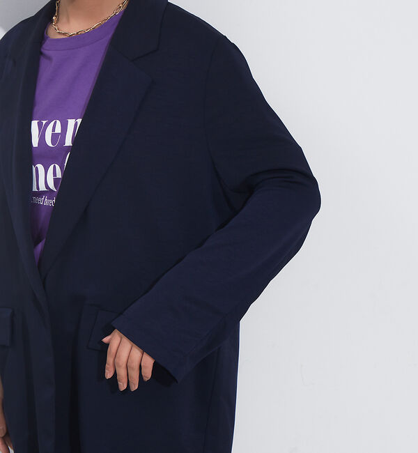 NOMINE「スリットスリーブルーズジャケット」|テーラードジャケット|