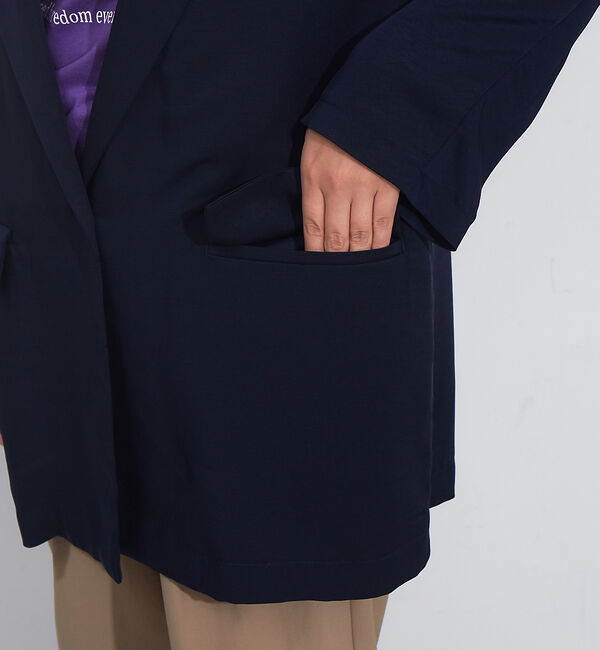 NOMINE「スリットスリーブルーズジャケット」|テーラードジャケット|