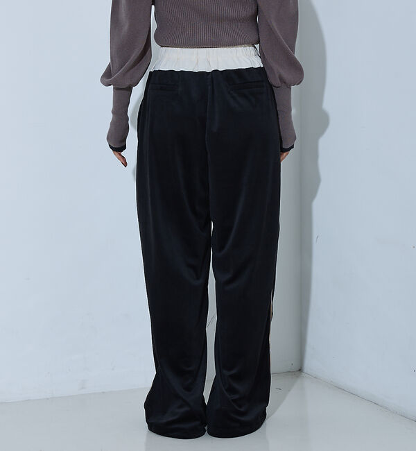 NOMINE「【セットアップ】ベロアトラックパンツ」|その他|