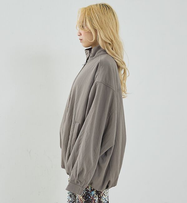 NOMINE「中綿 ドルマン ボリューム ブルゾン」|ブルゾン・スタジャン|