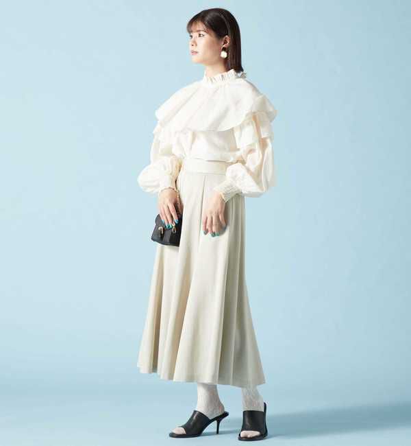 TIARA「2WAYフリルブラウス」|シャツ・ブラウス|