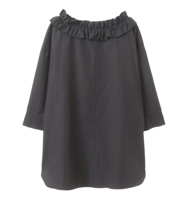 TIARA「バックボタンフリルブラウス」|シャツ・ブラウス|