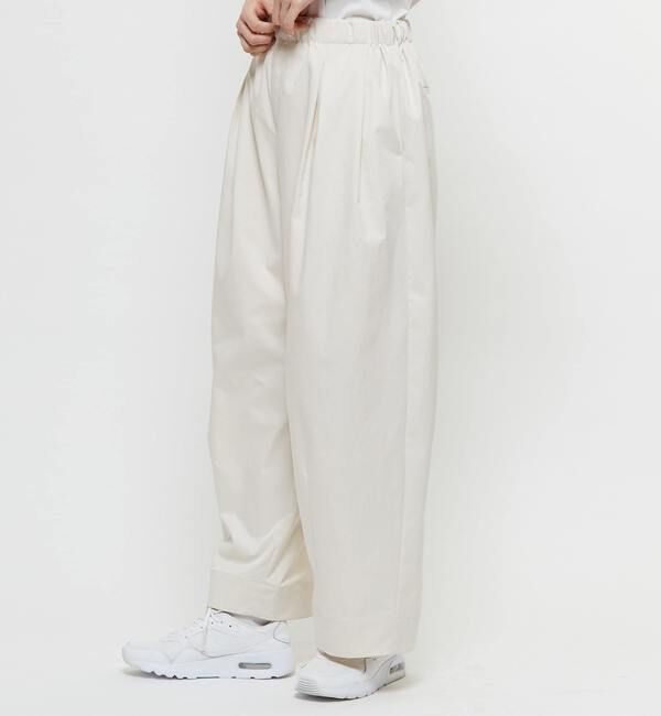 Soffitto「【nota della mano sinistra（ノータ デラ マノ シニストラ）】ワイドコクーンタックパンツ」|その他|