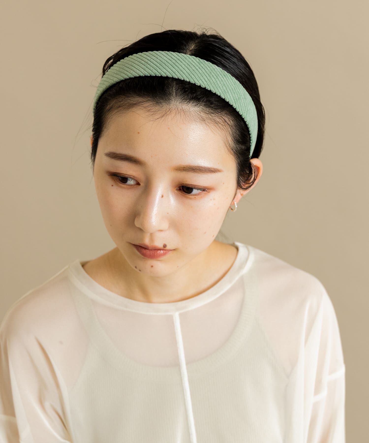 SMELLY「コーデュロイカチューシャ」|カチューシャ|