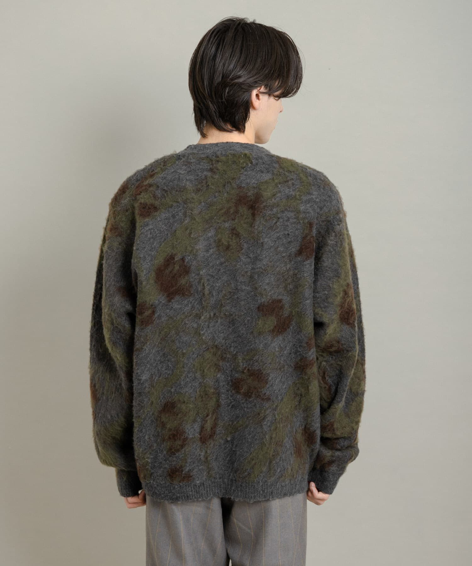SENSE OF PLACE by URBAN RESEARCH「ツリーカモニットカーディガン」|ニット・セーター|