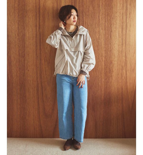 le.coeur blanc「シャイニーナイロンアノラックパーカー」|その他|