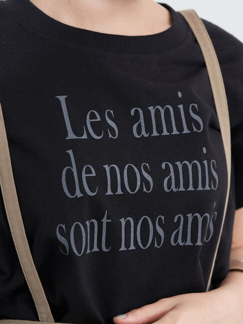 earth music&ecology「フレンチスリーブロゴTシャツ」|Tシャツ・カットソー|