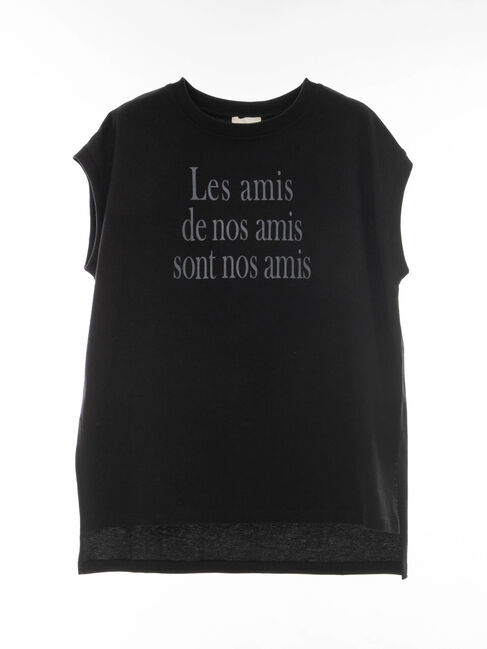 earth music&ecology「フレンチスリーブロゴTシャツ」|Tシャツ・カットソー|