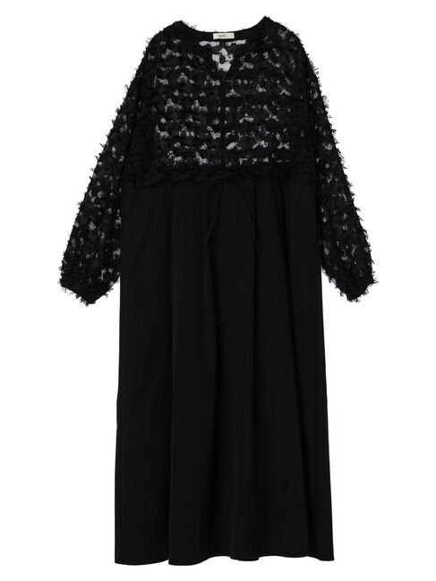 earth music&ecology「ジャガード切替ワンピース」|ワンピース|