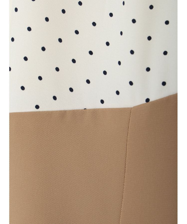 earth music&ecology「ハイウエスト切り替えドッキングフレアワンピース」|ワンピース|