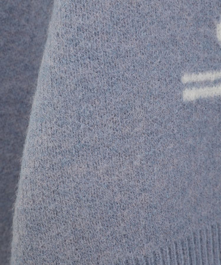 earth music&ecology「ジャガードロゴニットプルオーバー」|ニット・セーター|