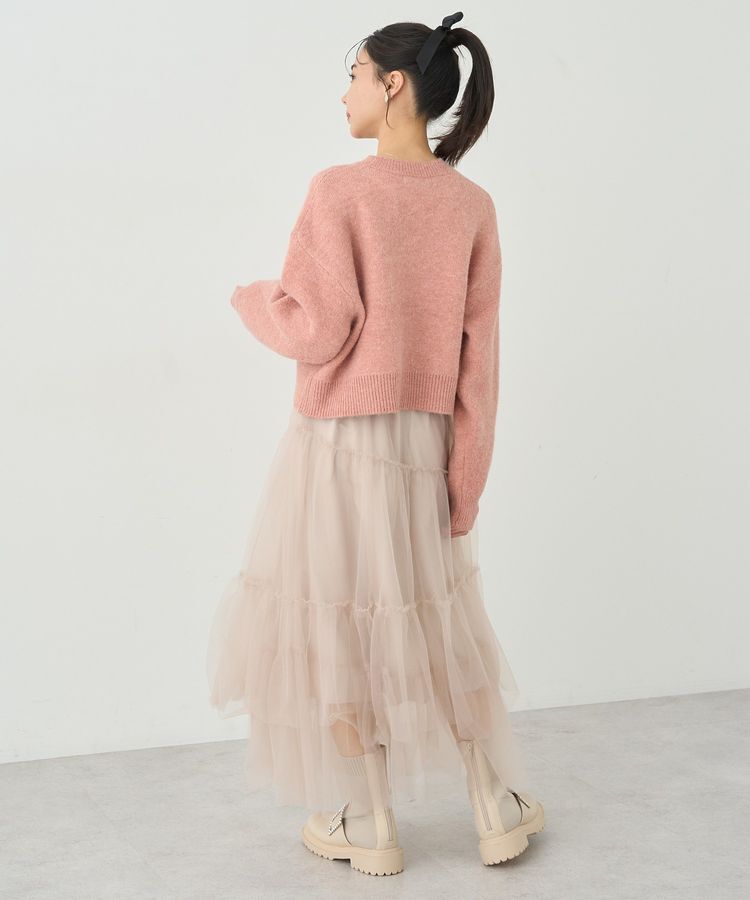 earth music&ecology「ジャガードロゴニットプルオーバー」|ニット・セーター|