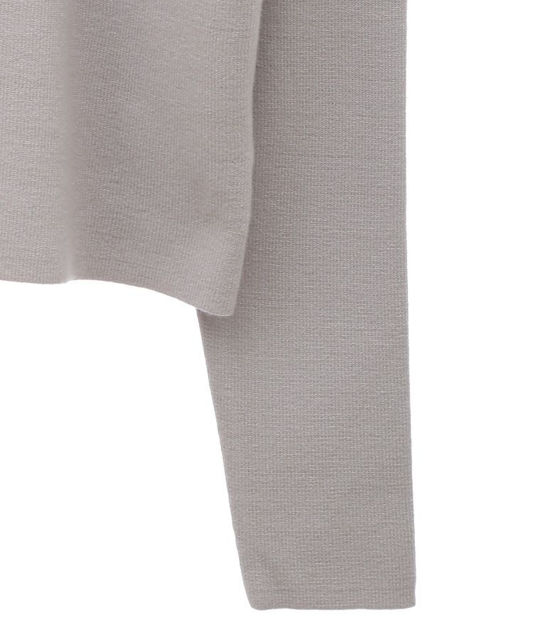 earth music&ecology「襟ビジュー付きニットプルオーバー」|ニット・セーター|