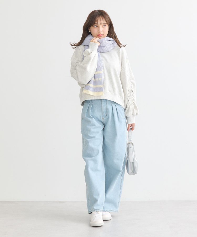 earth music&ecology「ドロストスリーブスウェット」|スウェット・ジャージ|