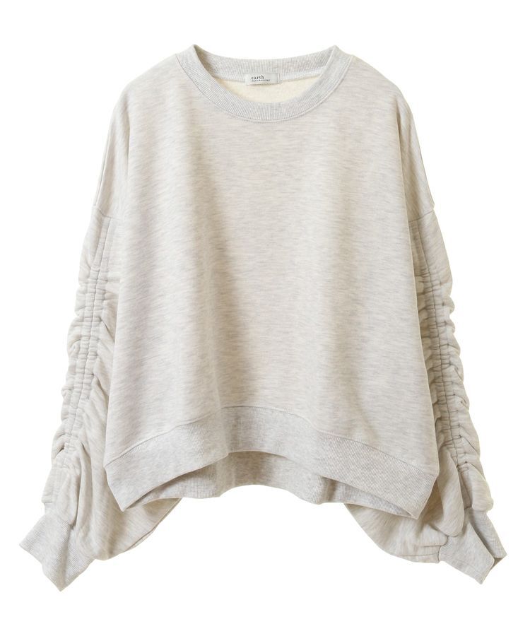 earth music&ecology「ドロストスリーブスウェット」|スウェット・ジャージ|