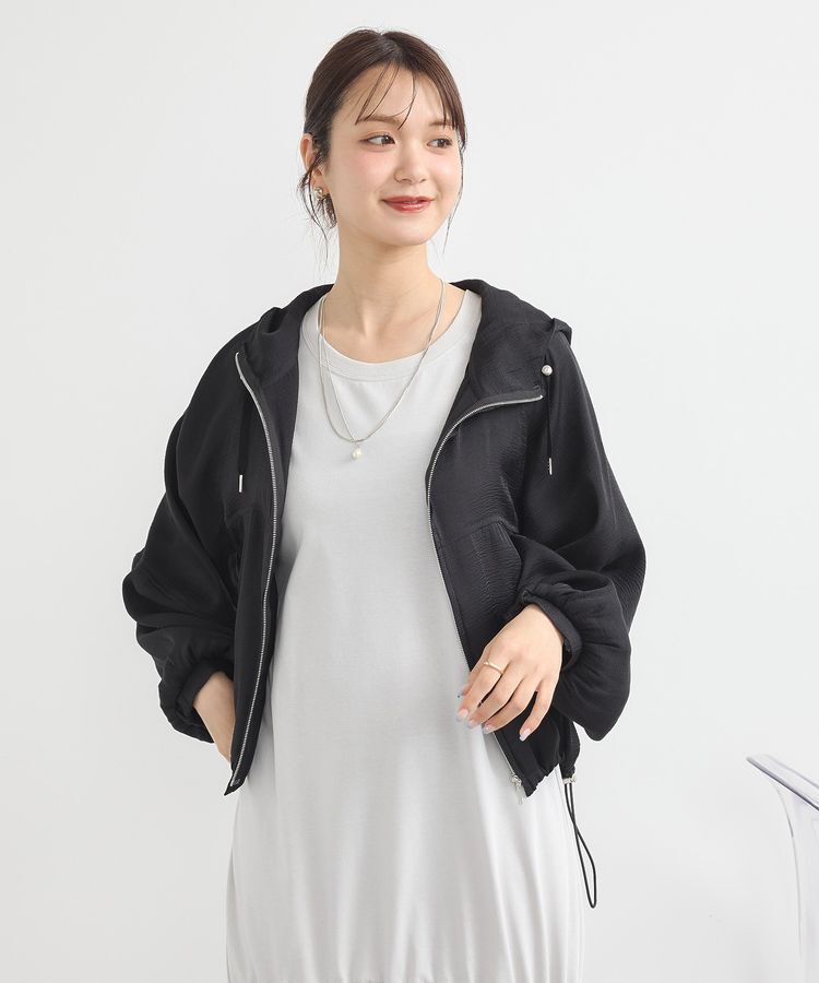 earth music&ecology「シアージップパーカー」|ブルゾン・スタジャン|