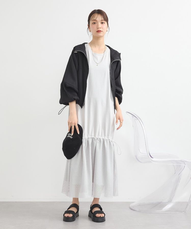 earth music&ecology「シアージップパーカー」|ブルゾン・スタジャン|