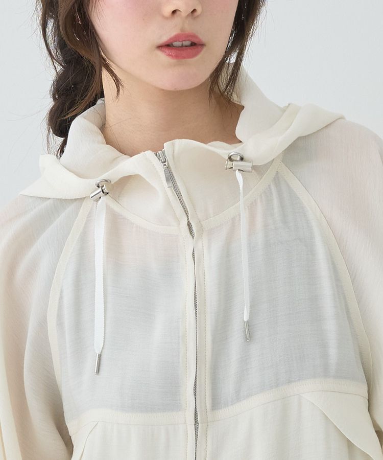 earth music&ecology「シアージップパーカー」|ブルゾン・スタジャン|