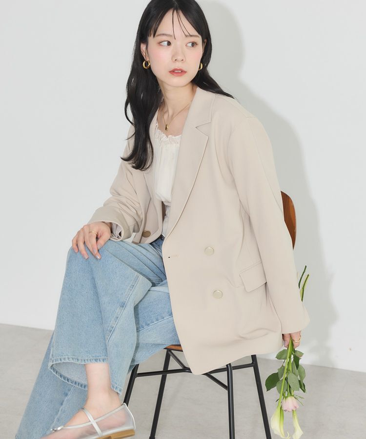 earth music&ecology「ダブルテーラードジャケット」|テーラードジャケット|