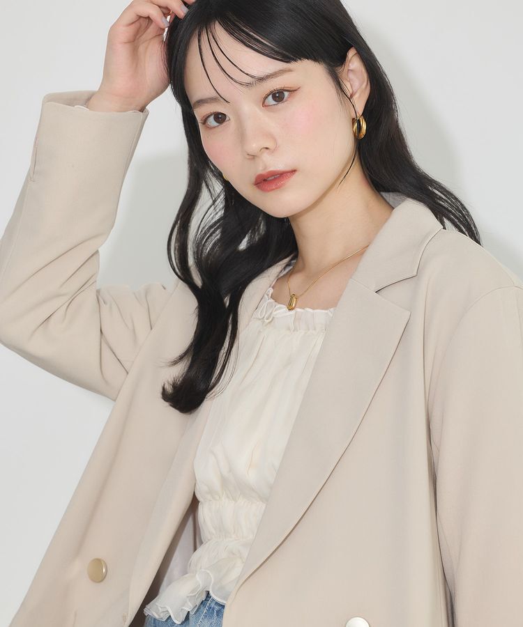 earth music&ecology「ダブルテーラードジャケット」|テーラードジャケット|