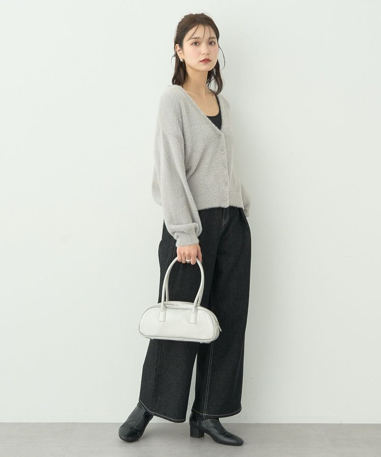 earth music&ecology「ミニラメシャギーカーディガン」|カーディガン|