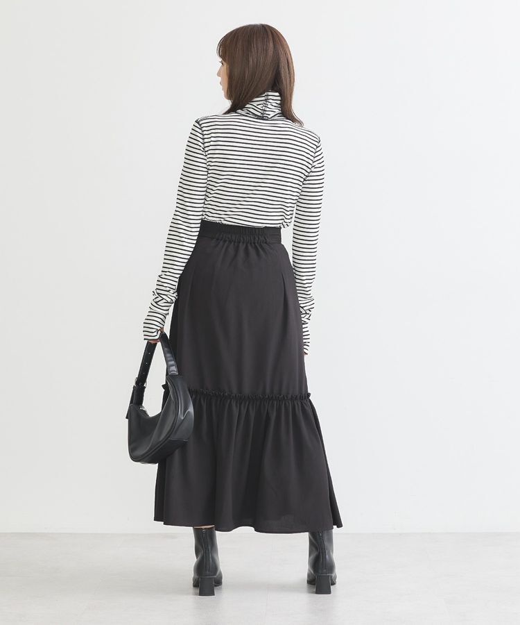 earth music&ecology「リブタートルネックプルオーバー」|Tシャツ・カットソー|