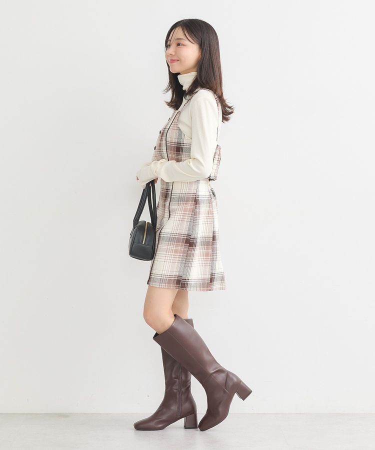 earth music&ecology「リブタートルネックプルオーバー」|Tシャツ・カットソー|