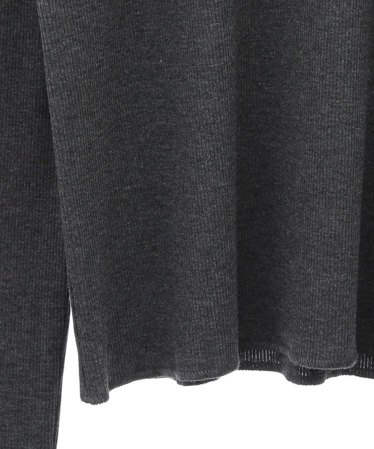 earth music&ecology「リブタートルネックプルオーバー」|Tシャツ・カットソー|