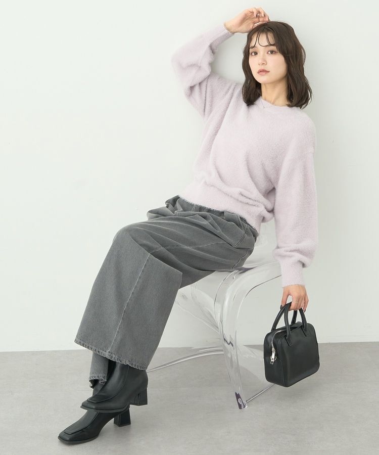 earth music&ecology「ミニシャギープルオーバー」|ニット・セーター|