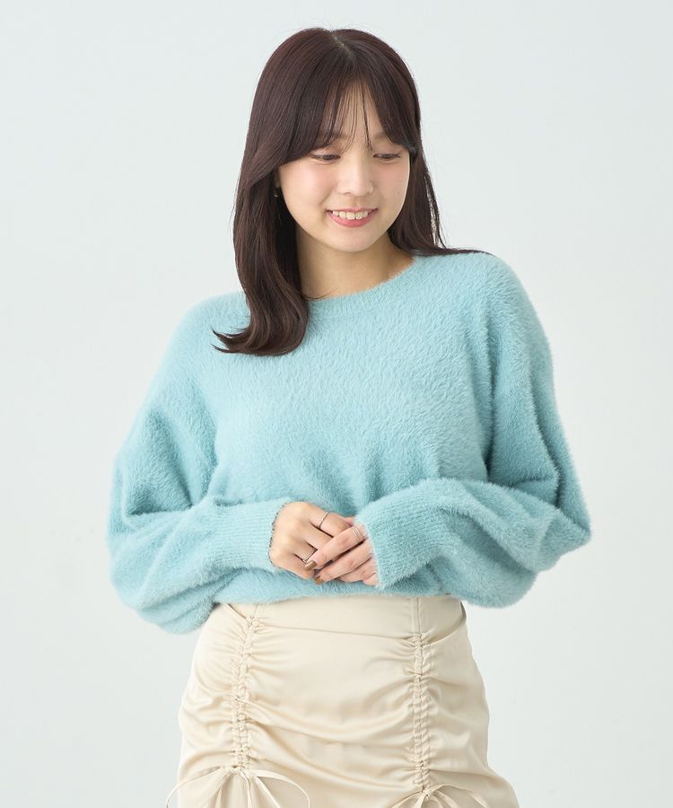 earth music&ecology「ミニシャギープルオーバー」|ニット・セーター|