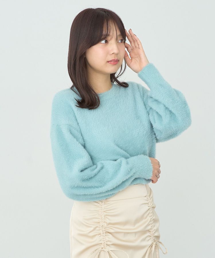 earth music&ecology「ミニシャギープルオーバー」|ニット・セーター|