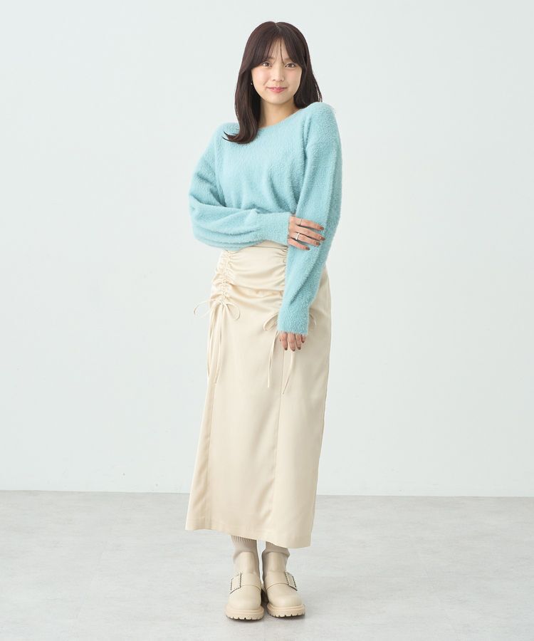 earth music&ecology「ミニシャギープルオーバー」|ニット・セーター|