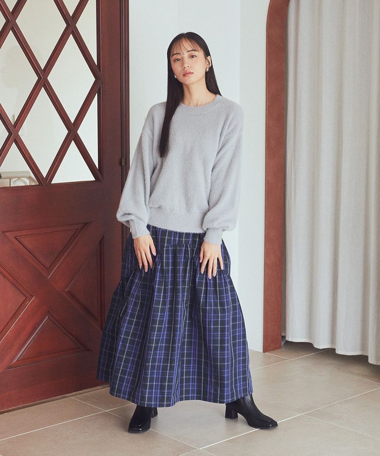 earth music&ecology「ミニシャギープルオーバー」|ニット・セーター|